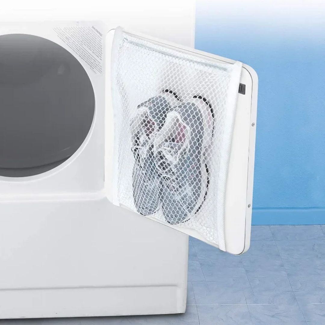 Dryer Door Shoe Net with Elastic Straps - ♥️